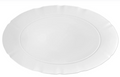 Bandeja ovalada XL Crown White